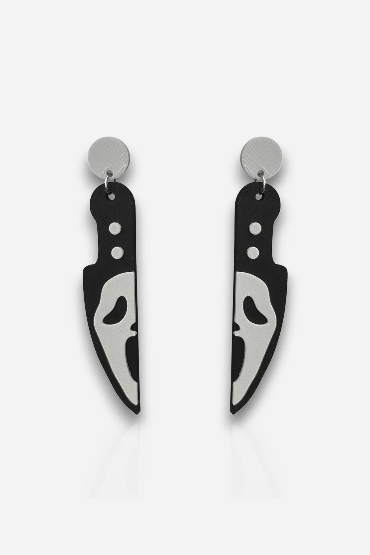 Halloween Cadılar Bayramı Scream Ghostface Çığlık Bıçak Küpe